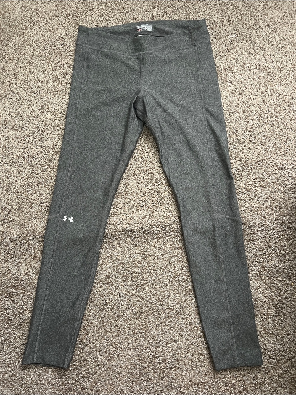 Under Armor Charcoal Gray Performance Leggings